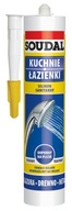 SOUDAL sanitárny silikón 280ml ČISTÝ