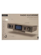 Sieťové rádio FM Hykker 220092-KR-WH Kuchyňa