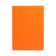 Oranžová dekoračná plsť Brewis - bal 10 ks.