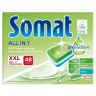 SOMAT Pro Nature tablety do umývačky riadu 48 ks SOMAT Pro Nature tablety do umývačky riadu 48 ks