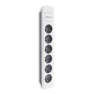 Qoltec Power strip | 6 zásuviek | 1,8 m | biely Qoltec Power strip | 6 zásuviek | 1,8 m | biely