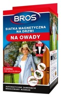 Magnetická sieťka na dvere 160x220 cm čierna Bros Magnetická sieťka na dvere 160x220 cm čierna Bros