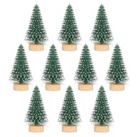 10ks miniatúrnych borovíc na vianočný stromček