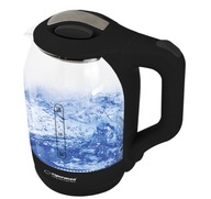 ELEKTRICKÁ VARNÁ VARNA SKLENENÁ LED OSVETLENIE 1,7L ELEKTRICKÁ VARNÁ VARNA SKLENENÁ LED OSVETLENIE 1,7L
