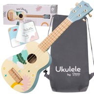 UKULELE VEĽKÁ GITARA PRE DETI 3+ / KLASICKÝ SVET