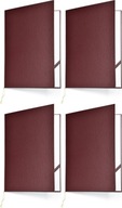 Obal na diplomy Galeria Papieru A4 bordový x4 Obal na diplomy Galeria Papieru A4 bordový x4