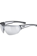 Športové slnečné okuliare Uvex Sportstyle 204 – čierno-biele