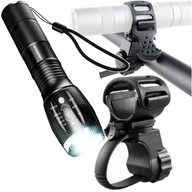 CREE 1200 LED BATERKA 360 OTOČNÝ DRŽIAK NA BICYKEL CREE 1200 LED BATERKA 360 OTOČNÝ DRŽIAK NA BICYKEL