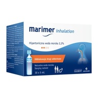 MARIMER Inhalácia Hypertonická morská voda 2,2% 5 ml x 30 ampuliek