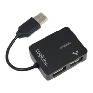4-portový čierny LogiLink USB hub 4-portový čierny LogiLink USB hub