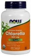 NOW Foods Chlorella 500 mg 200 tabliet NOW Foods Chlorella 500 mg 200 tabliet
