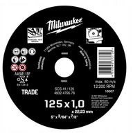 Milwaukee Inox kovová čepeľ 125mm x 1mm 1 ks.