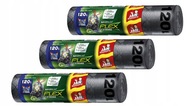Magnum Jan Niezbędny vrecia na odpadky 3 rolky x 120 l Magnum Jan Niezbędny vrecia na odpadky 3 rolky x 120 l