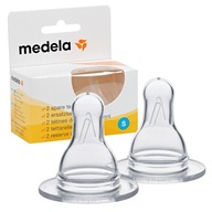 MEDELA S SLOW FLOW BOTTLE cumlík 2 ks. MEDELA S SLOW FLOW BOTTLE cumlík 2 ks.