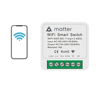 WiFi Matter 2-kanálový ovládač osvetlenia, Tuya, Smart WiFi Matter 2-kanálový ovládač osvetlenia, Tuya, Smart
