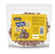 Hau&Miau viazaná kačacia kosť 6-7cm 500g Hau&Miau viazaná kačacia kosť 6-7cm 500g