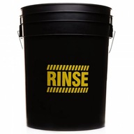 WORK STUFF Detailing Bucket Black RINSE vedro + separátor na umývanie auta WORK STUFF Detailing Bucket Black RINSE vedro + separátor na umývanie auta