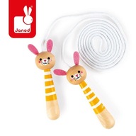 Švihadlo s drevenými rúčkami Bunny - Janod Švihadlo s drevenými rúčkami Bunny - Janod