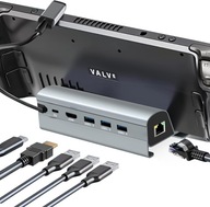 6v1 HUB Station USB-C kolíska pre ASUS ROG Ally HDMI 4K USB 3.0 PD RJ45 6v1 HUB Station USB-C kolíska pre ASUS ROG Ally HDMI 4K USB 3.0 PD RJ45