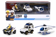 Policajné vozidlá Hasič Sam 3 balenie Policajné vozidlá Hasič Sam 3 balenie