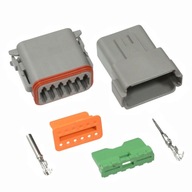 KONEKTOR DEUTSCH DT 12 PIN zástrčka + US zásuvka KONEKTOR DEUTSCH DT 12 PIN zástrčka + US zásuvka