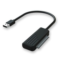 Adaptér SATA samica - USB 3.0 samec pre 2,5 disky, Adaptér SATA samica - USB 3.0 samec pre 2,5 disky,
