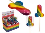Rainbow penis lízanka/Rainbow Lollies 85g