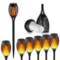 Solárna lampa TORCH LED Flame Effect 6 ks Solárna lampa TORCH LED Flame Effect 6 ks