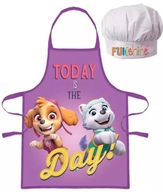 PAW PATROL SKYE zástera zástera kuchárska čiapka