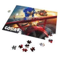 Puzzle + NAME box SONIC 2 Hedgehog A3 252el