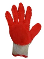 Červené pracovné rukavice vamp 50 PAR L