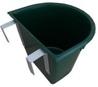 Kŕmidlo, žľab, jasle pre kone s hákmi a popruhmi Kŕmidlo, žľab, jasle pre kone s hákmi a popruhmi