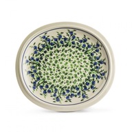 BOLESŁAWIEC keramický tanier 23x20,5 cm, rozkl. 1208