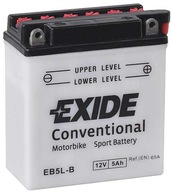EXIDE YB5L-B 5Ah MZ ETZ 150 250 251 BATÉRIA EXIDE YB5L-B 5Ah MZ ETZ 150 250 251 BATÉRIA