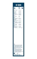Stierač čelného skla 3 397 004 760 BOSCH Stierač čelného skla 3 397 004 760 BOSCH