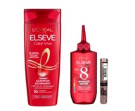 Sada Loreal Elseve Color Vive: šampón na vlasy a tekutý kondicionér + ZDARMA