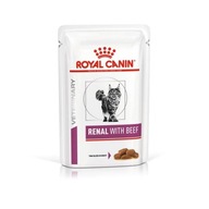Royal Canin Vet Renal mačka s hovädzím mäsom 12x85g