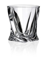 Quadro BOHEMIA krištáľové poháre na whisky 340ml