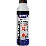 Bros Spray na komáre a kliešte 50% DEET 180ml Bros Spray na komáre a kliešte 50% DEET 180ml