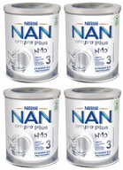 4x NAN 3 Optipro Plus upravené mlieko 800g 4x NAN 3 Optipro Plus upravené mlieko 800g