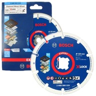 Diamantový kovový kotúč 125 mm X-LOCK BOSCH EXPERT kotúč na rezanie kovu