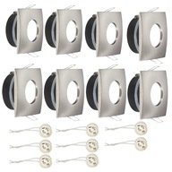LED stropné svietidlo so stropným svietidlom IP64, 8 ks LED stropné svietidlo so stropným svietidlom IP64, 8 ks