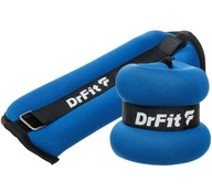 Závažia DrFit závažia na členky a zápästia 2x1kg Závažia DrFit závažia na členky a zápästia 2x1kg