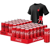 Sýtený nápoj Coca-Cola Zero x12 + Original x36 MIX 48x 330ml + ZDARMA
