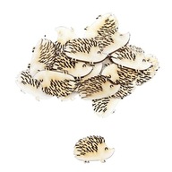 Drevené kúsky hedgehog hedgehog oddeľujú 20ks Drevené kúsky hedgehog hedgehog oddeľujú 20ks