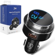 Bluetooth FM vysielač Nabíjačka 2xUSB 30W 3mk Bluetooth FM vysielač Nabíjačka 2xUSB 30W 3mk