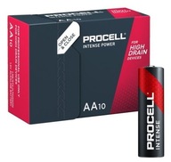 10x ALK DURACELL PROCELL INTENSE LR6 R6 AA BATÉRIA 10x ALK DURACELL PROCELL INTENSE LR6 R6 AA BATÉRIA