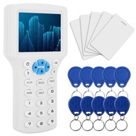 PROGRAMÁTOR ČÍTAČKA DUPLIKÁTORA KOPÍRKA RFID NFC + 10 KĽÚČOV + 5 KARIET PROGRAMÁTOR ČÍTAČKA DUPLIKÁTORA KOPÍRKA RFID NFC + 10 KĽÚČOV + 5 KARIET