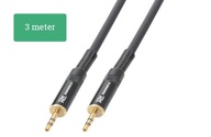 Signálny kábel 2x Jack 3,5 mm PD Connex 3 M Signálny kábel 2x Jack 3,5 mm PD Connex 3 M