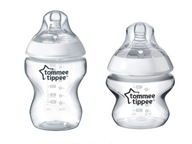 TOMMEE TIPPEE FĽAŠE SET 260 ML + 150 ML S TOMMEE TIPPEE FĽAŠE SET 260 ML + 150 ML S